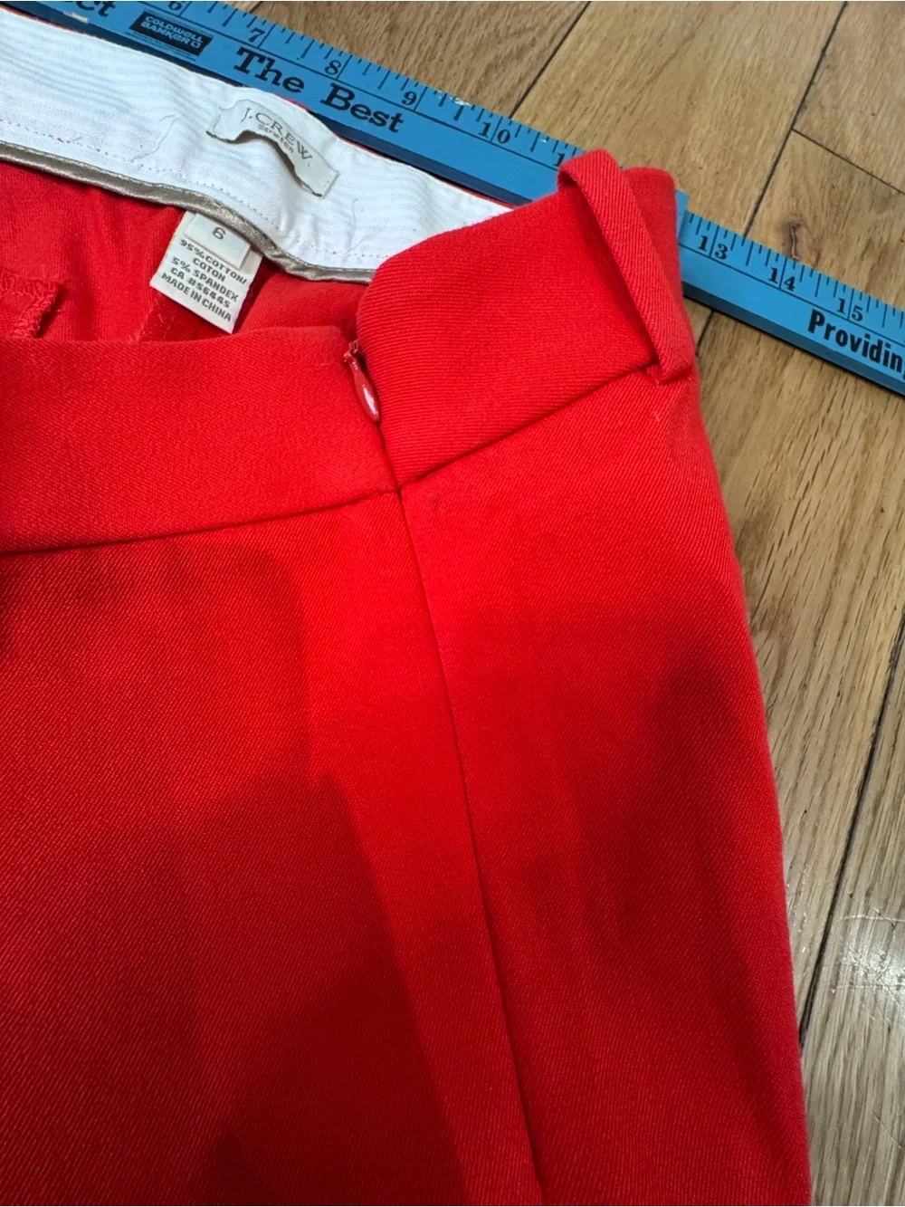 J. Crew tailored cropped